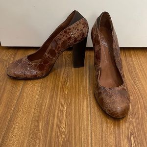 Square heels by Donald J. Pliner